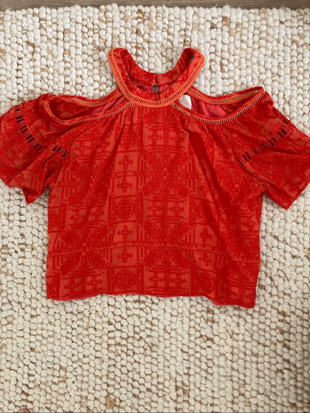 The Jersey Diaries Cold Shoulder Top